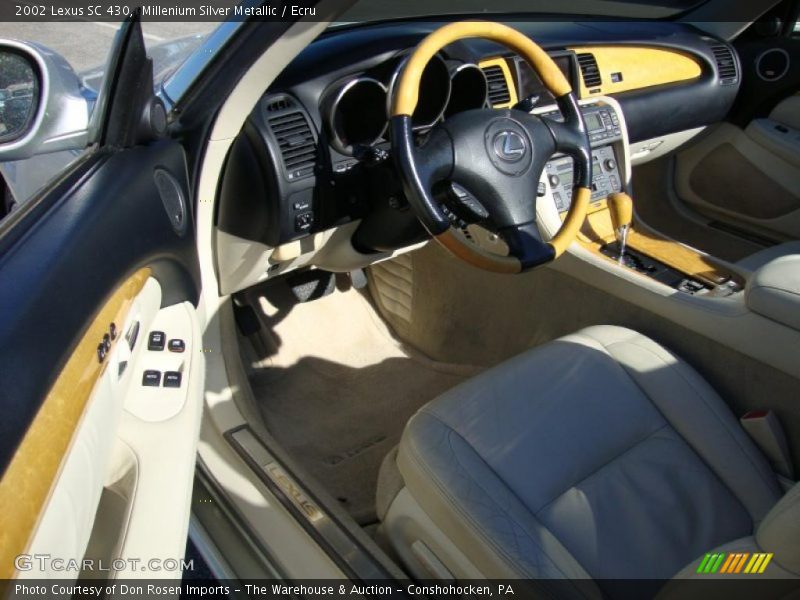  2002 SC 430 Ecru Interior