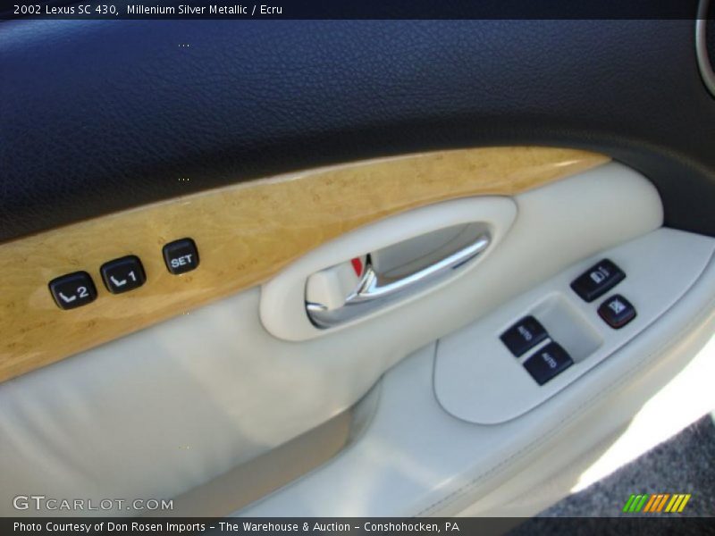 Millenium Silver Metallic / Ecru 2002 Lexus SC 430