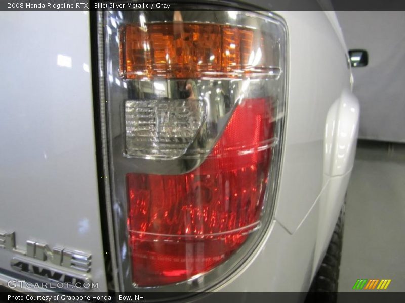 Billet Silver Metallic / Gray 2008 Honda Ridgeline RTX