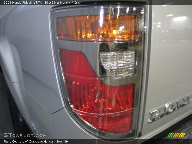 Billet Silver Metallic / Gray 2008 Honda Ridgeline RTX