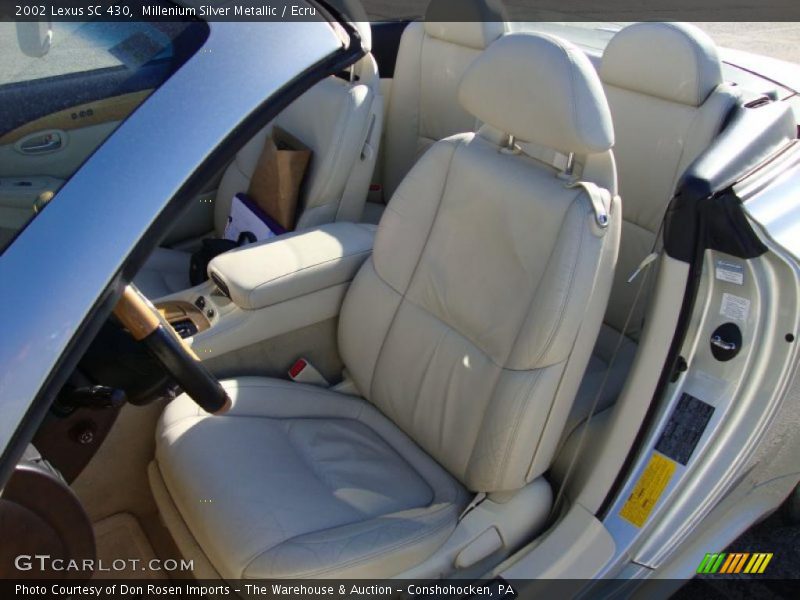  2002 SC 430 Ecru Interior