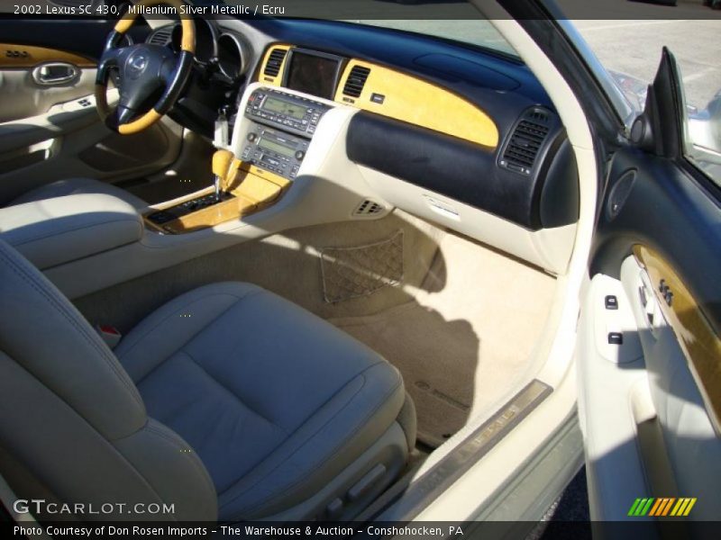Millenium Silver Metallic / Ecru 2002 Lexus SC 430