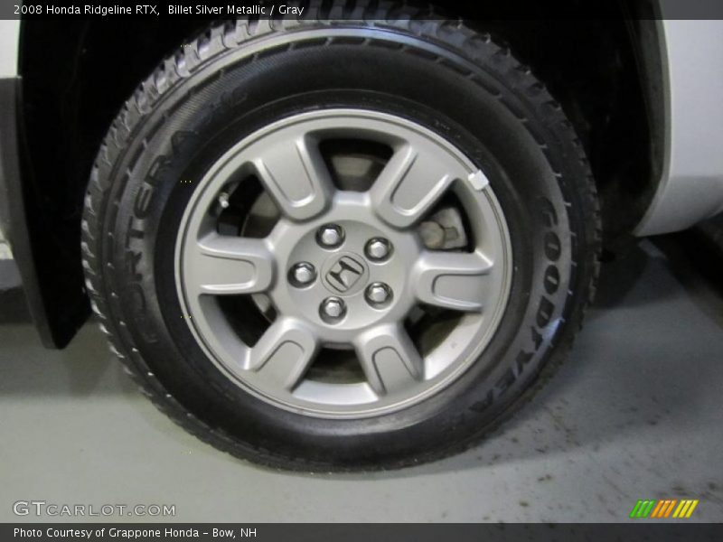 Billet Silver Metallic / Gray 2008 Honda Ridgeline RTX