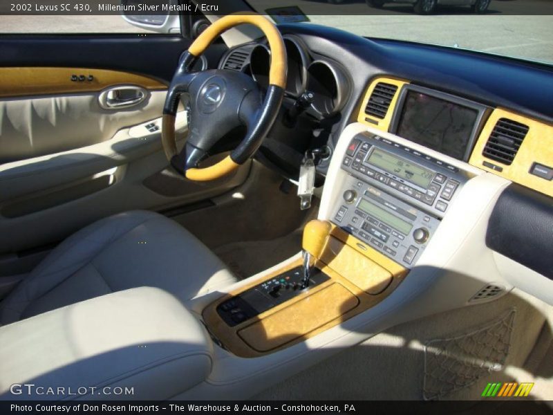 Dashboard of 2002 SC 430