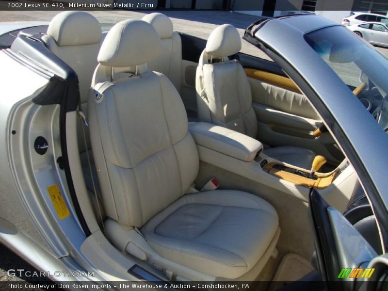 Millenium Silver Metallic / Ecru 2002 Lexus SC 430