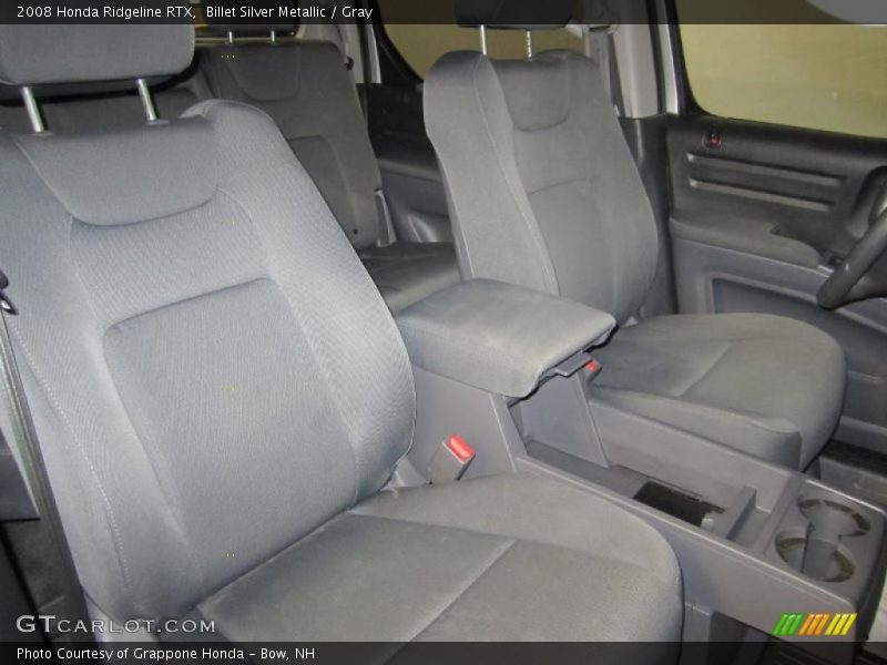Billet Silver Metallic / Gray 2008 Honda Ridgeline RTX