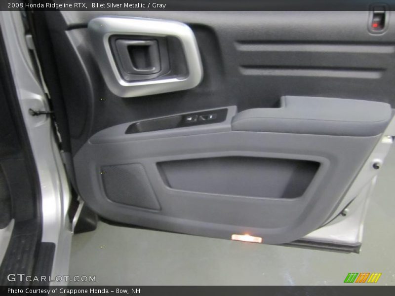 Billet Silver Metallic / Gray 2008 Honda Ridgeline RTX