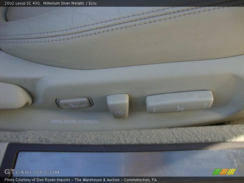 Millenium Silver Metallic / Ecru 2002 Lexus SC 430
