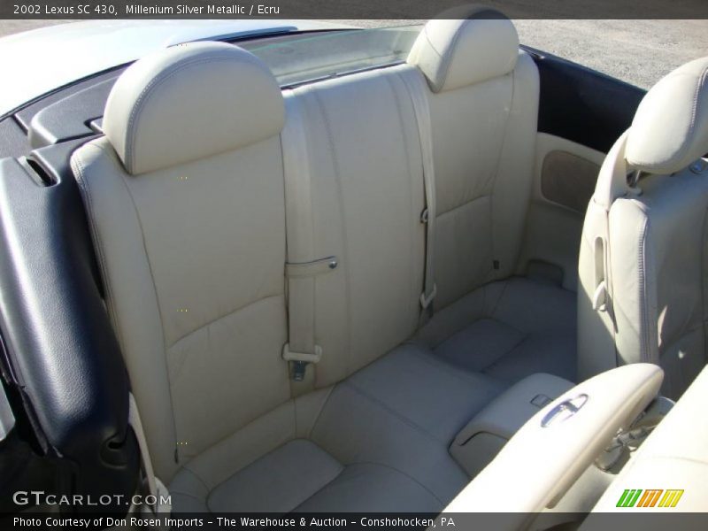 Millenium Silver Metallic / Ecru 2002 Lexus SC 430