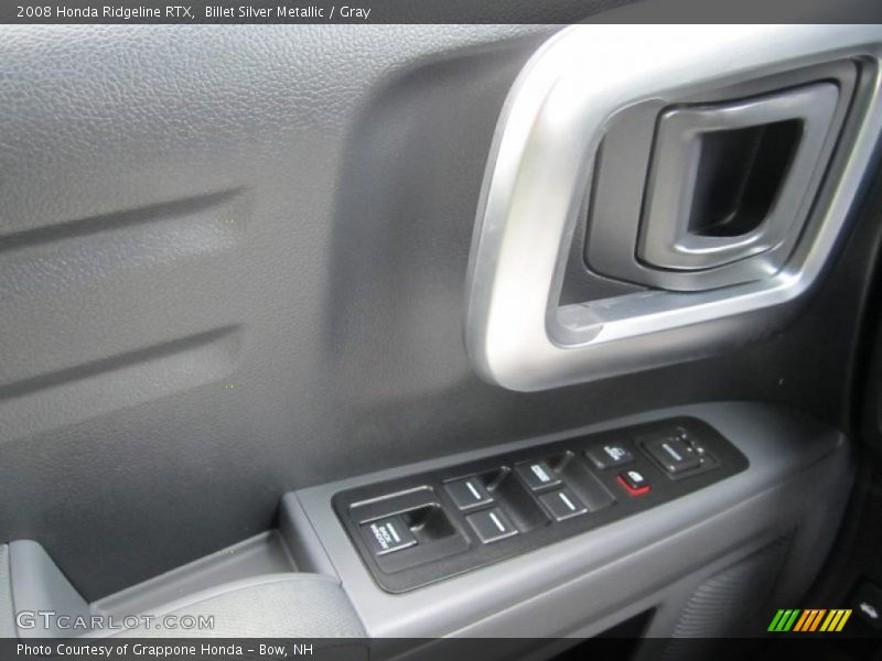 Billet Silver Metallic / Gray 2008 Honda Ridgeline RTX