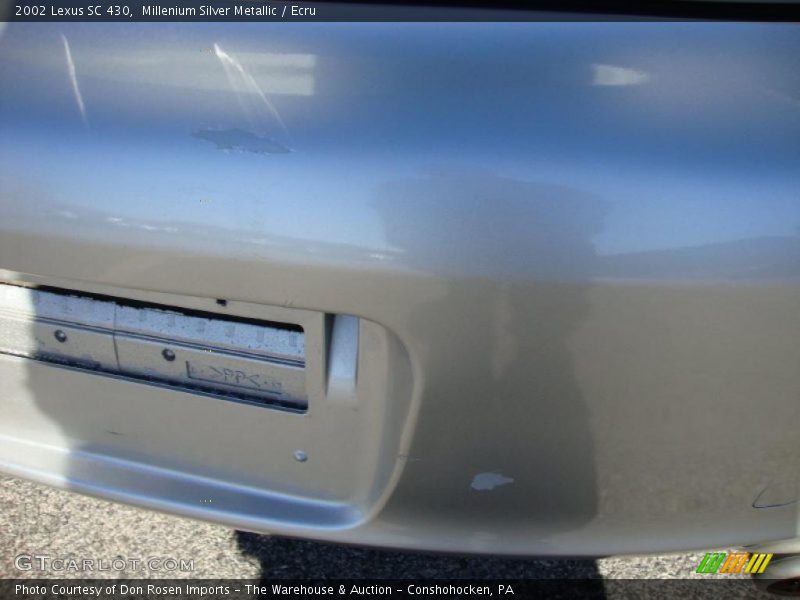 Millenium Silver Metallic / Ecru 2002 Lexus SC 430