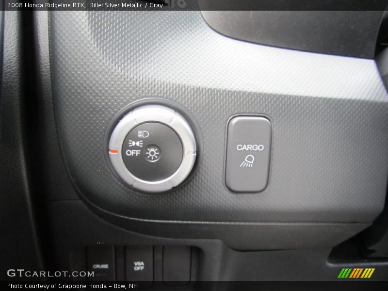 Billet Silver Metallic / Gray 2008 Honda Ridgeline RTX