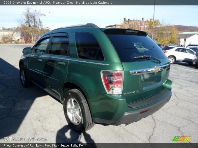 Meander Green Metallic / Light Cashmere 2005 Chevrolet Equinox LS AWD