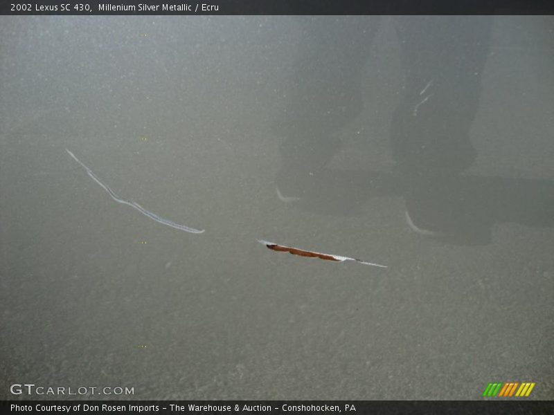 Millenium Silver Metallic / Ecru 2002 Lexus SC 430