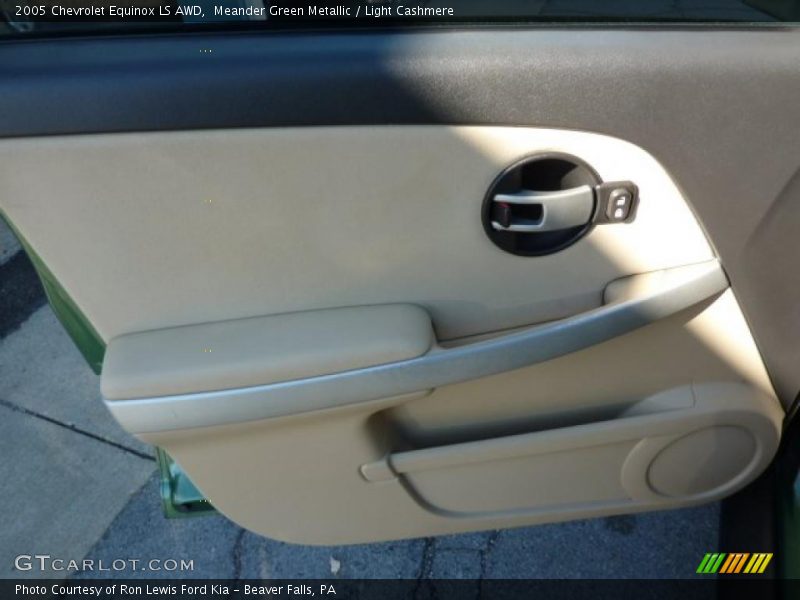 Meander Green Metallic / Light Cashmere 2005 Chevrolet Equinox LS AWD