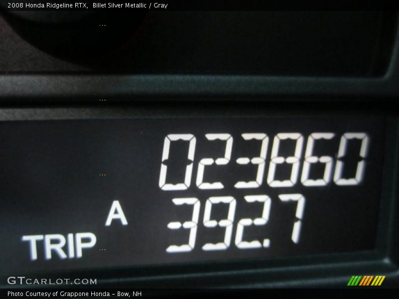 Billet Silver Metallic / Gray 2008 Honda Ridgeline RTX