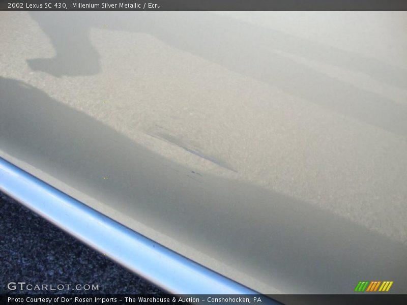 Millenium Silver Metallic / Ecru 2002 Lexus SC 430