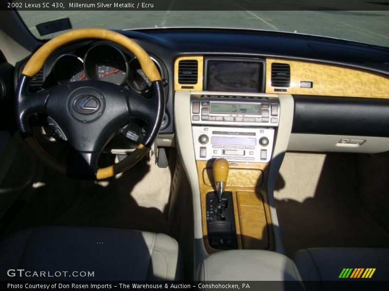Dashboard of 2002 SC 430