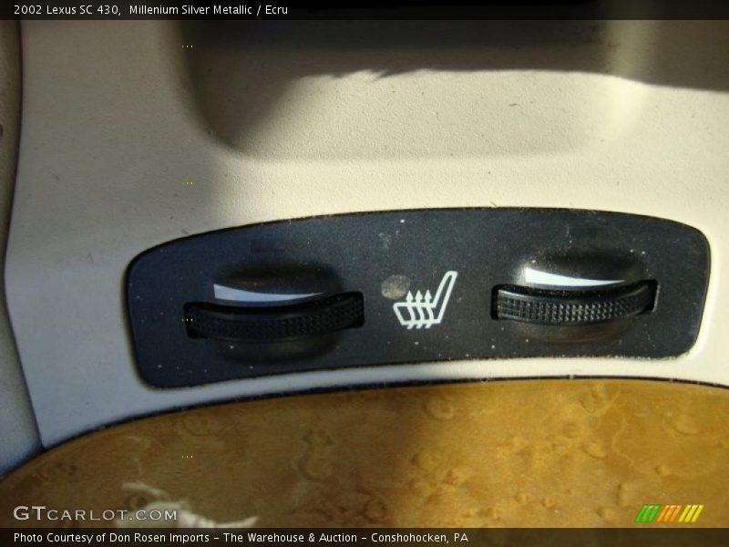 Millenium Silver Metallic / Ecru 2002 Lexus SC 430