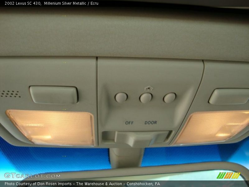 Millenium Silver Metallic / Ecru 2002 Lexus SC 430