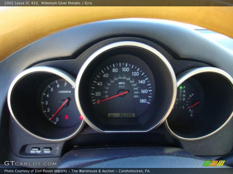  2002 SC 430 430 Gauges