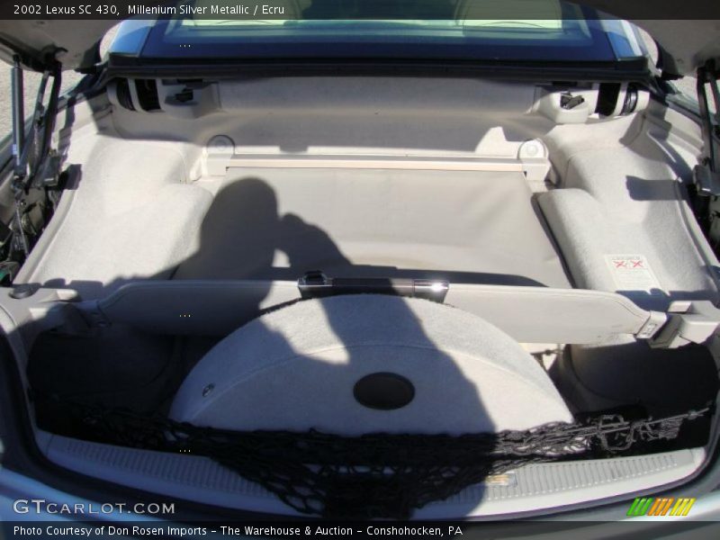 Millenium Silver Metallic / Ecru 2002 Lexus SC 430