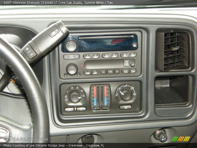 Summit White / Tan 2007 Chevrolet Silverado 3500HD LT Crew Cab Dually