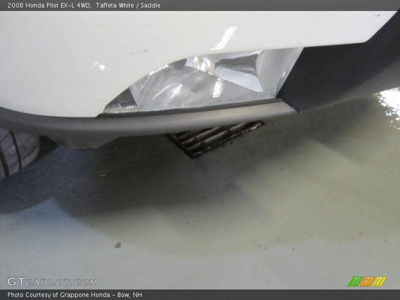 Taffeta White / Saddle 2008 Honda Pilot EX-L 4WD
