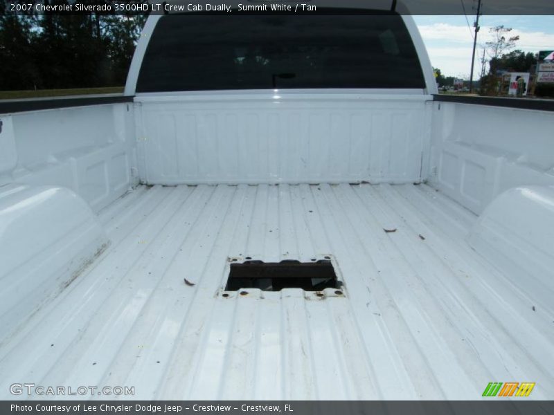 Summit White / Tan 2007 Chevrolet Silverado 3500HD LT Crew Cab Dually