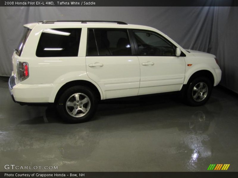 Taffeta White / Saddle 2008 Honda Pilot EX-L 4WD