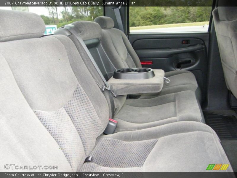 Summit White / Tan 2007 Chevrolet Silverado 3500HD LT Crew Cab Dually