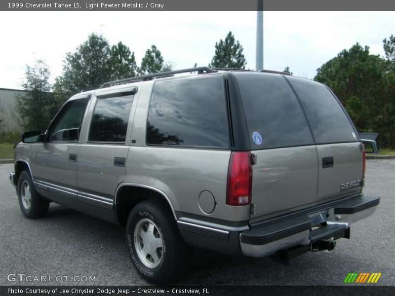 Light Pewter Metallic / Gray 1999 Chevrolet Tahoe LS