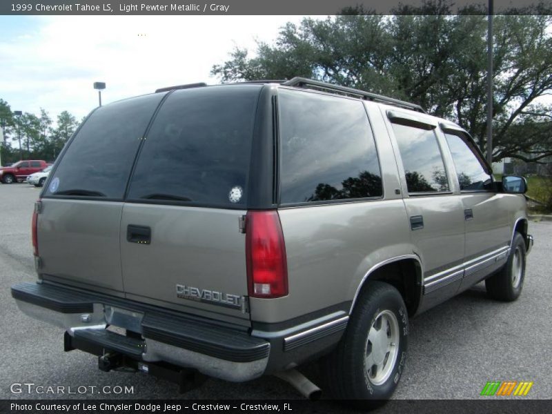 Light Pewter Metallic / Gray 1999 Chevrolet Tahoe LS