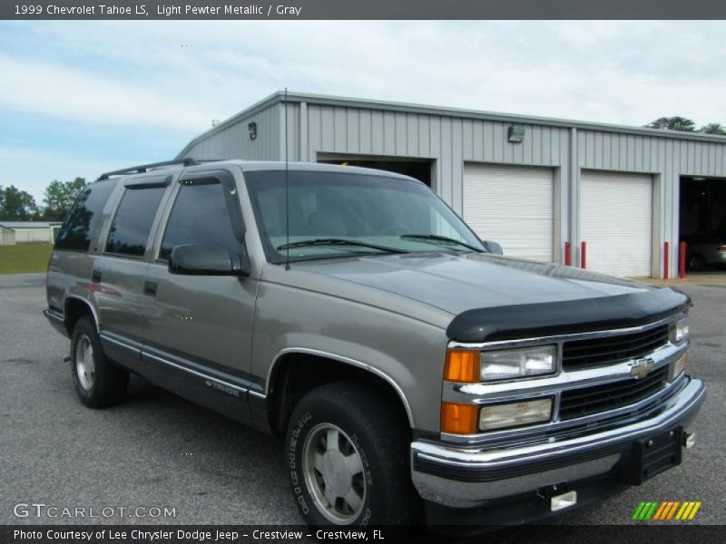 Light Pewter Metallic / Gray 1999 Chevrolet Tahoe LS