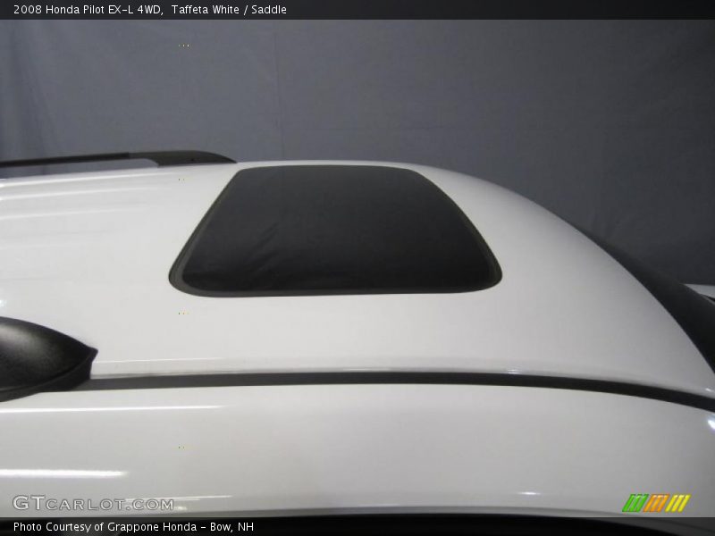 Taffeta White / Saddle 2008 Honda Pilot EX-L 4WD