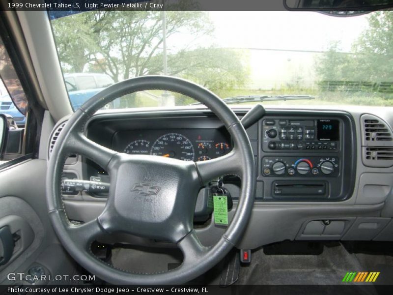 Light Pewter Metallic / Gray 1999 Chevrolet Tahoe LS