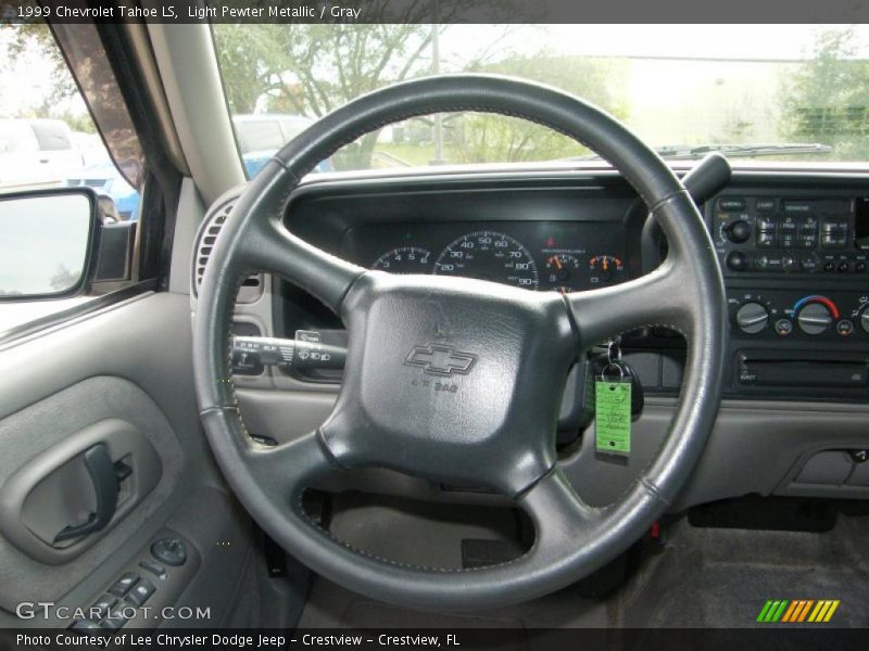 Light Pewter Metallic / Gray 1999 Chevrolet Tahoe LS