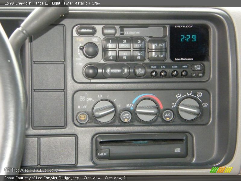 Light Pewter Metallic / Gray 1999 Chevrolet Tahoe LS