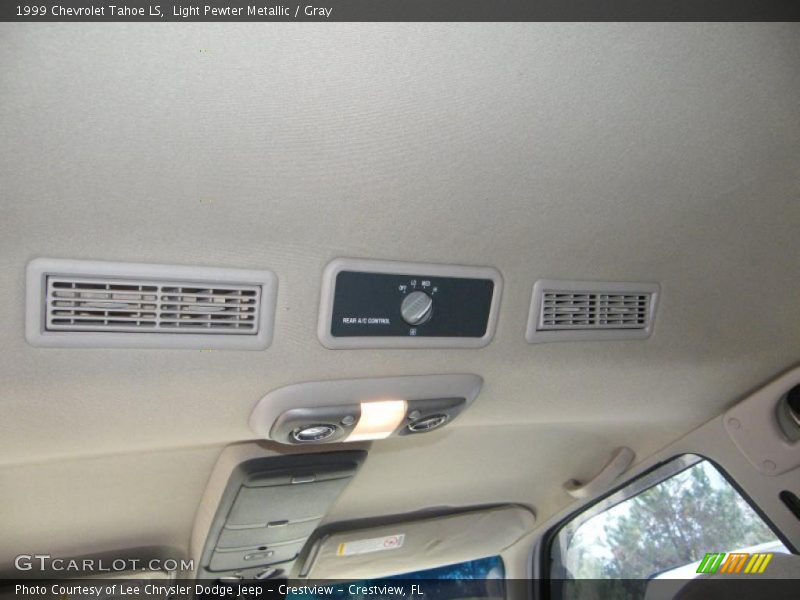 Light Pewter Metallic / Gray 1999 Chevrolet Tahoe LS