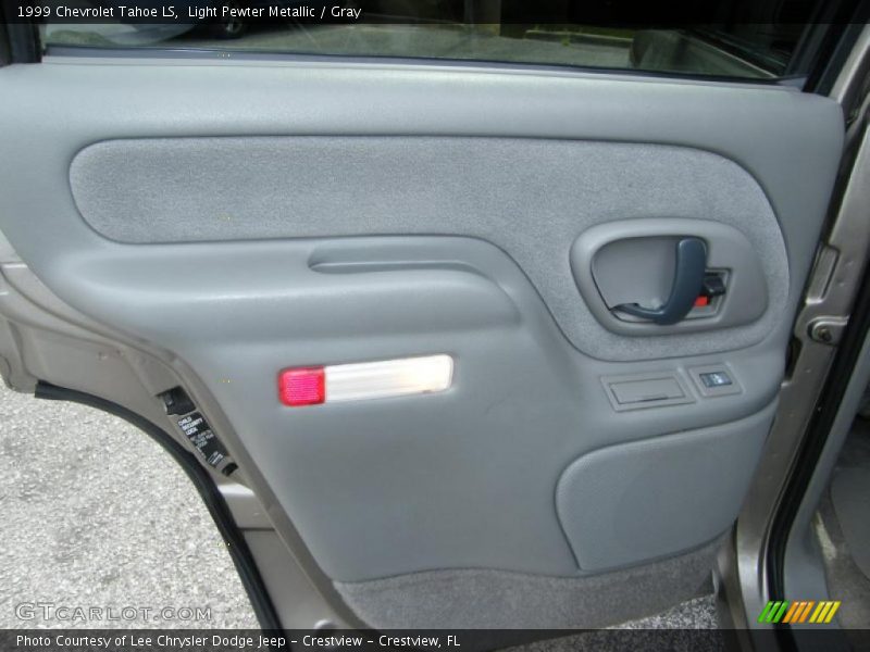 Light Pewter Metallic / Gray 1999 Chevrolet Tahoe LS