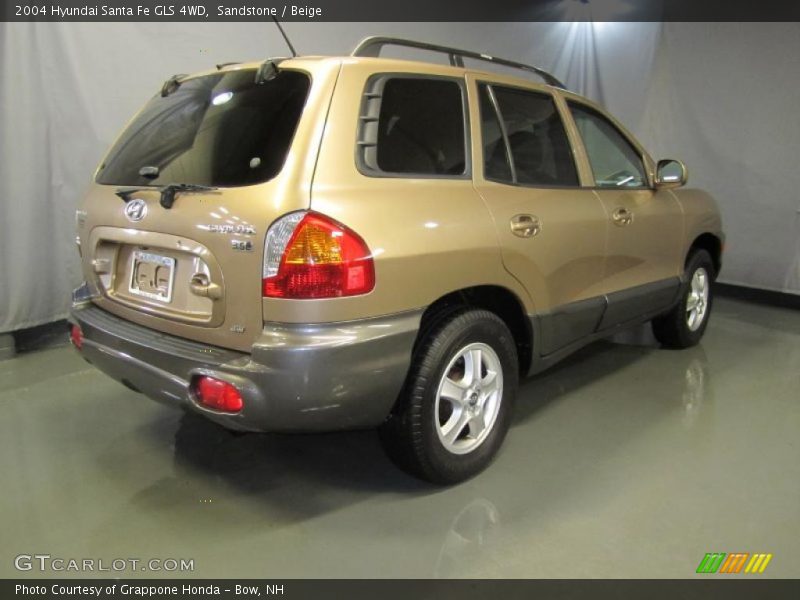 Sandstone / Beige 2004 Hyundai Santa Fe GLS 4WD