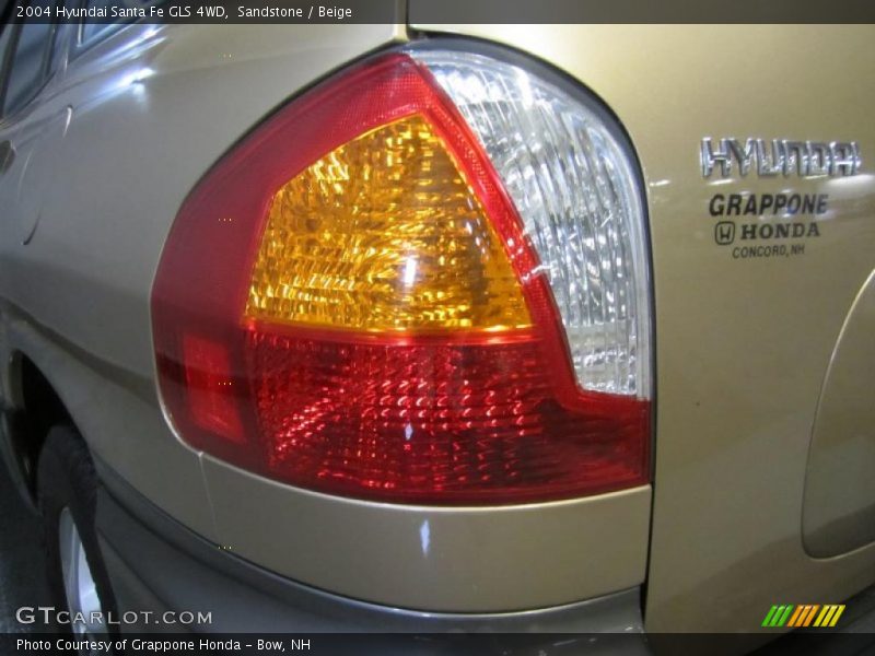 Sandstone / Beige 2004 Hyundai Santa Fe GLS 4WD