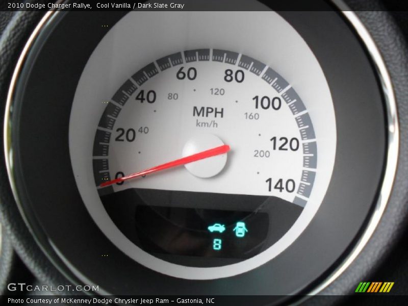 Cool Vanilla / Dark Slate Gray 2010 Dodge Charger Rallye