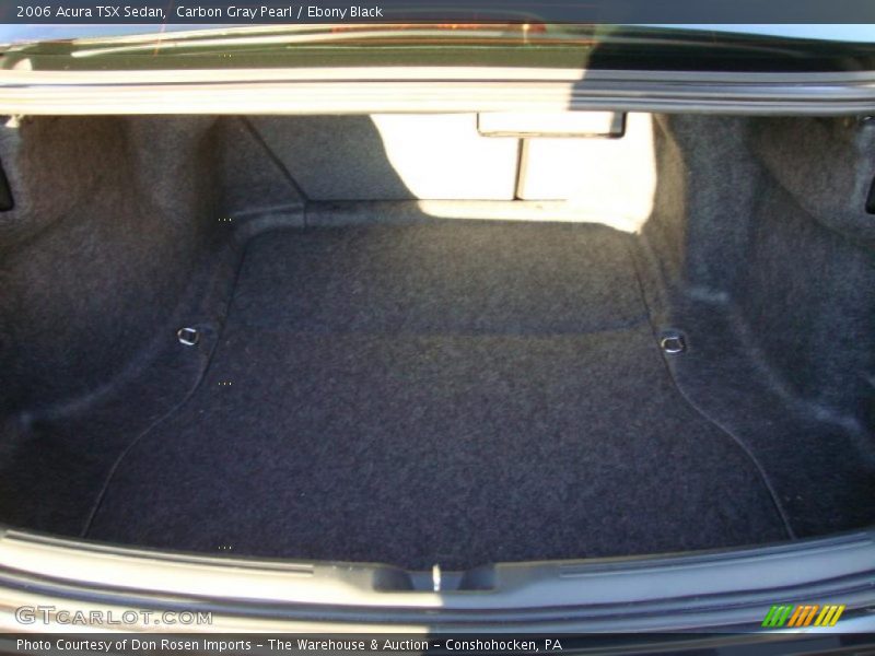Carbon Gray Pearl / Ebony Black 2006 Acura TSX Sedan