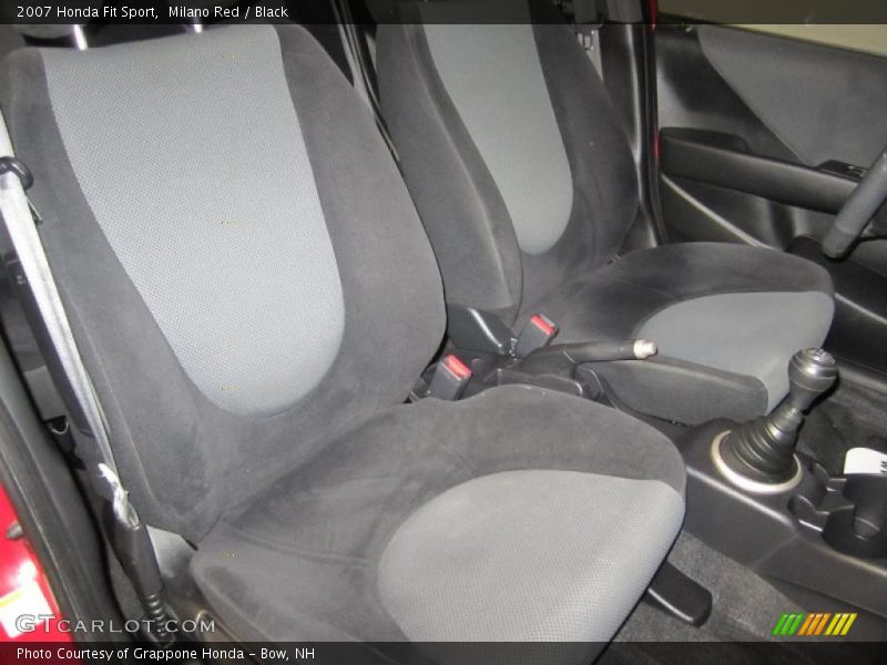  2007 Fit Sport Black Interior