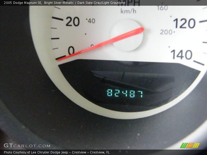 Bright Silver Metallic / Dark Slate Gray/Light Graystone 2005 Dodge Magnum SE