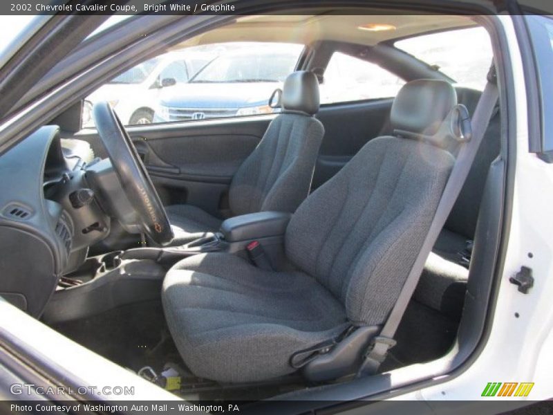  2002 Cavalier Coupe Graphite Interior