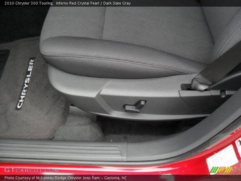 Inferno Red Crystal Pearl / Dark Slate Gray 2010 Chrysler 300 Touring
