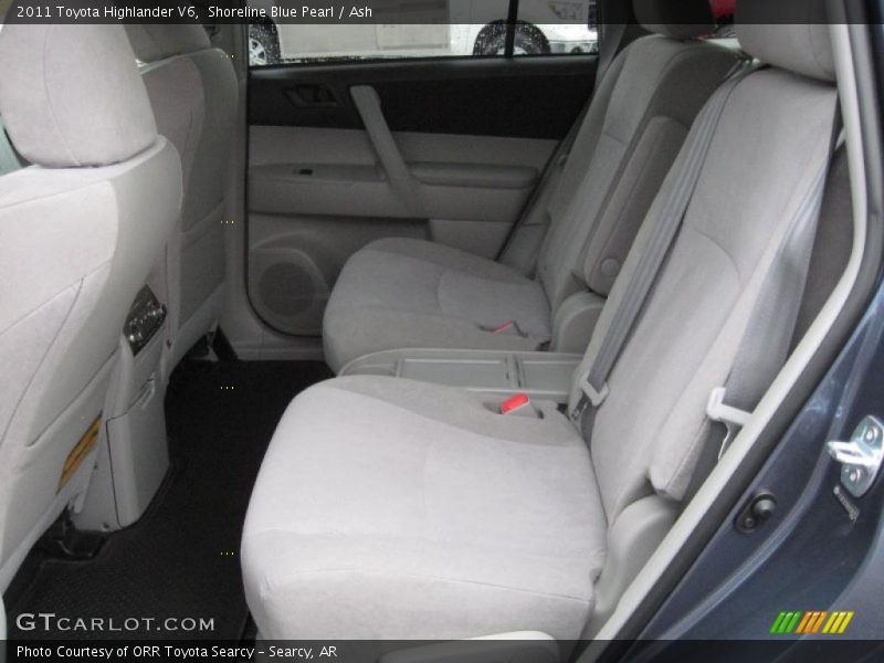 Shoreline Blue Pearl / Ash 2011 Toyota Highlander V6