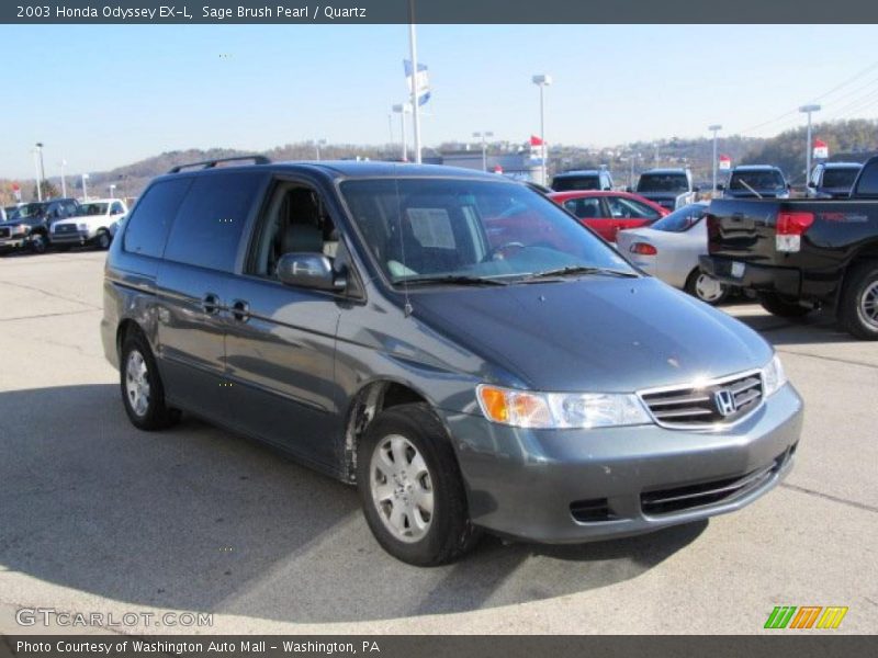 Sage Brush Pearl / Quartz 2003 Honda Odyssey EX-L